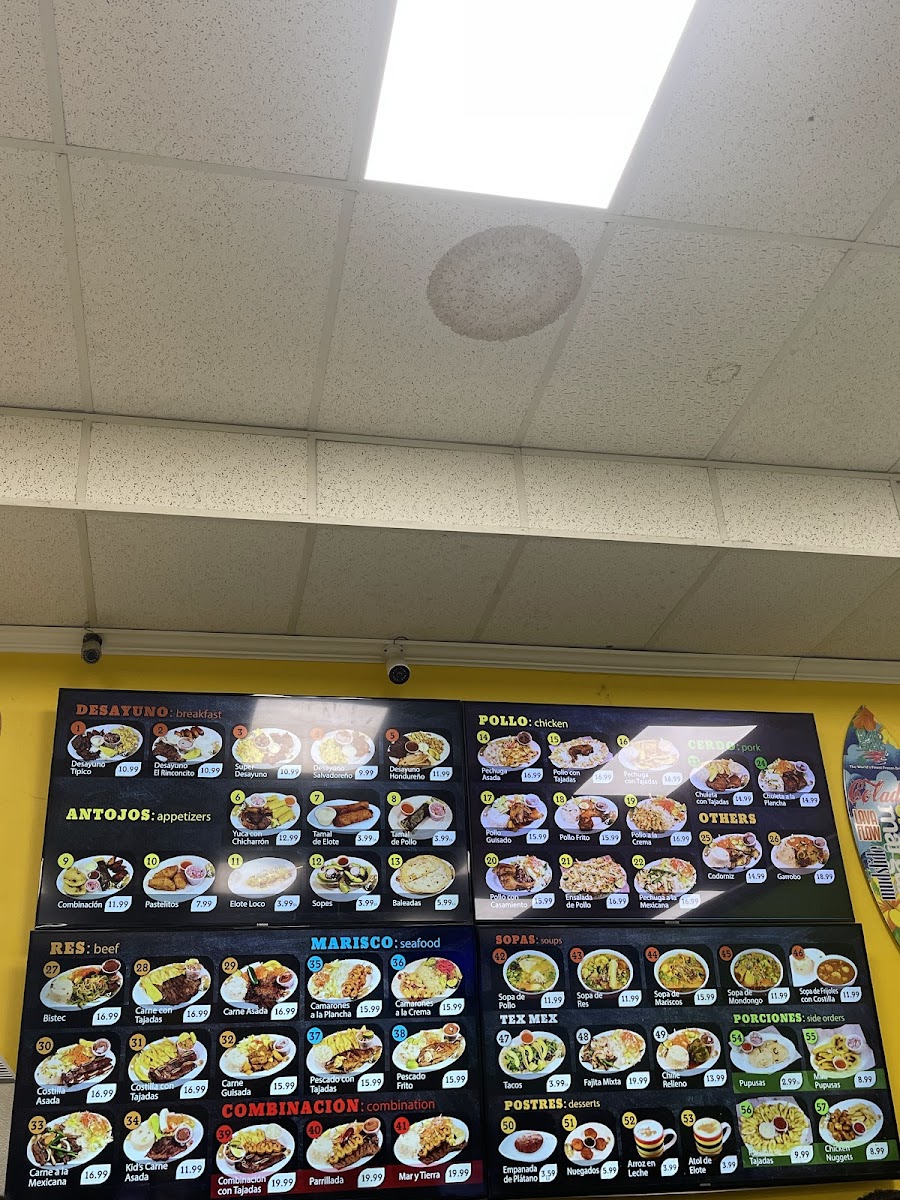 El Rinconcito Del Sabor Menu - Image 1