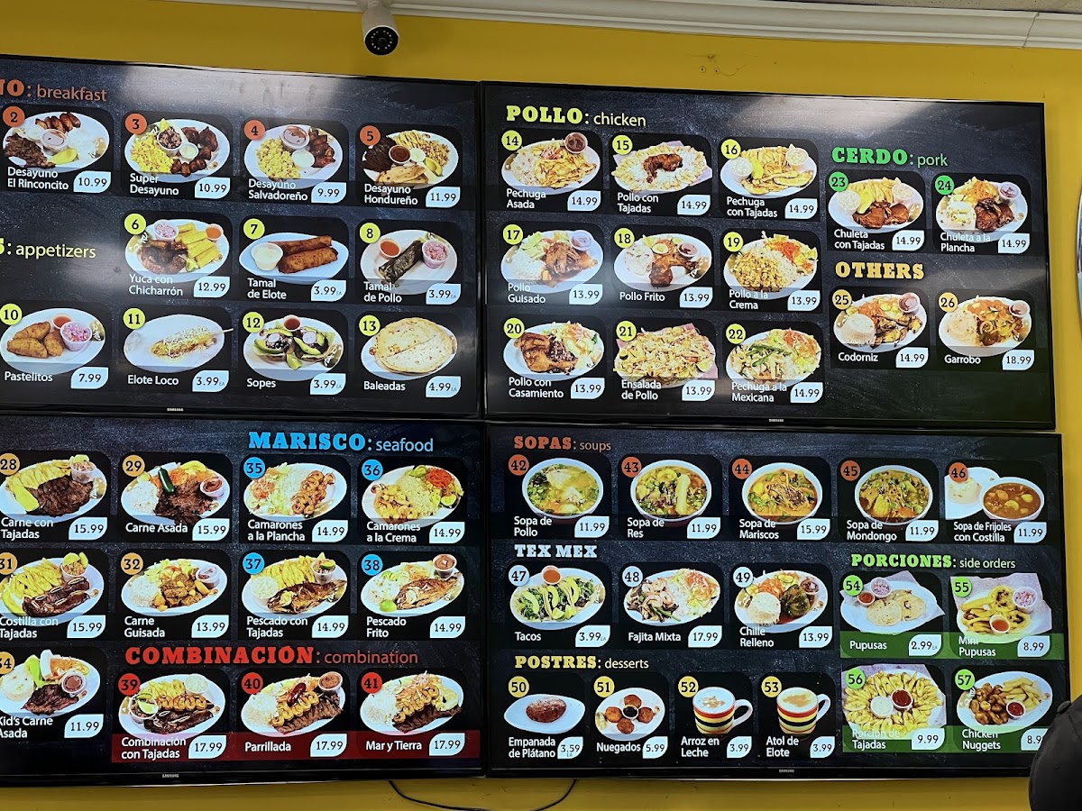 El Rinconcito Del Sabor Menu - Image 2